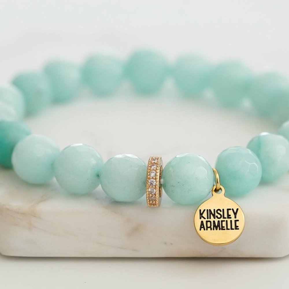 NWT! Kinsley Armelle Eternity-TEAL Bracelet